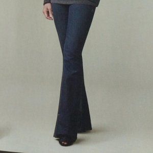 CAbi Jeans High Rise Flare Long Jeans Size 4 $30